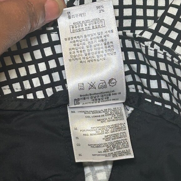 Brooks Brothers Pants Natalie Fit Soft‎ Fabric Checkered Pattern Black/White W 6 - Picture 12 of 12